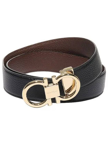 Ferragamo Gancini Reversible Belt - SALVATORE FERRAGAMO - BALAAN 1