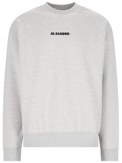 Men's Logo Sweatshirt Grey - JIL SANDER - BALAAN 2