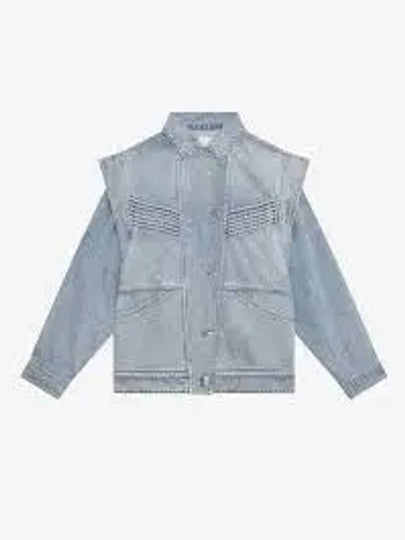 Hamon Denim Jacket Ice Blue - ISABEL MARANT - BALAAN 2