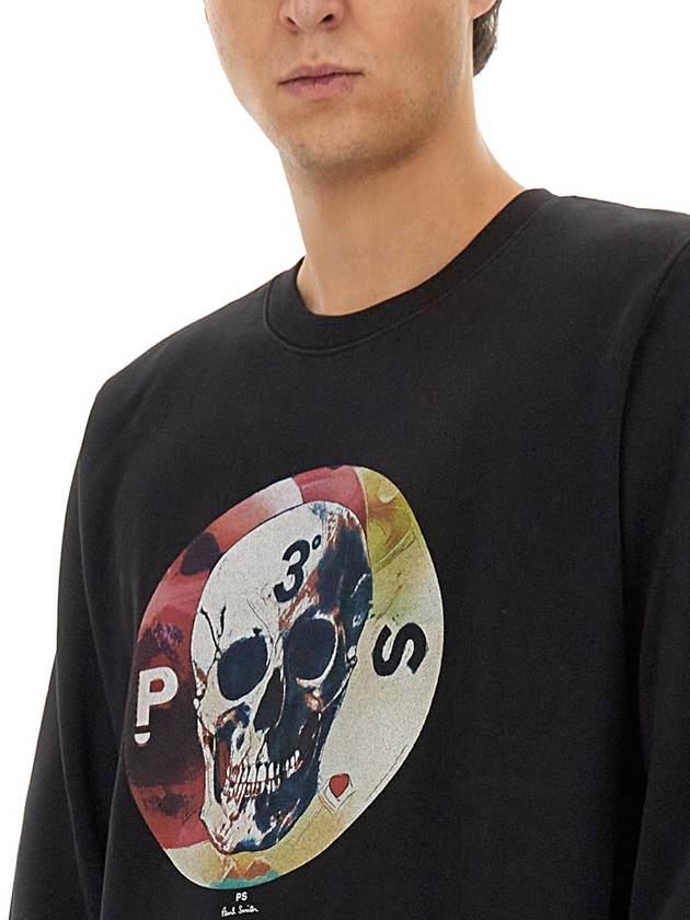 "SKULL" SWEATSHIRT - PAUL SMITH - BALAAN 4