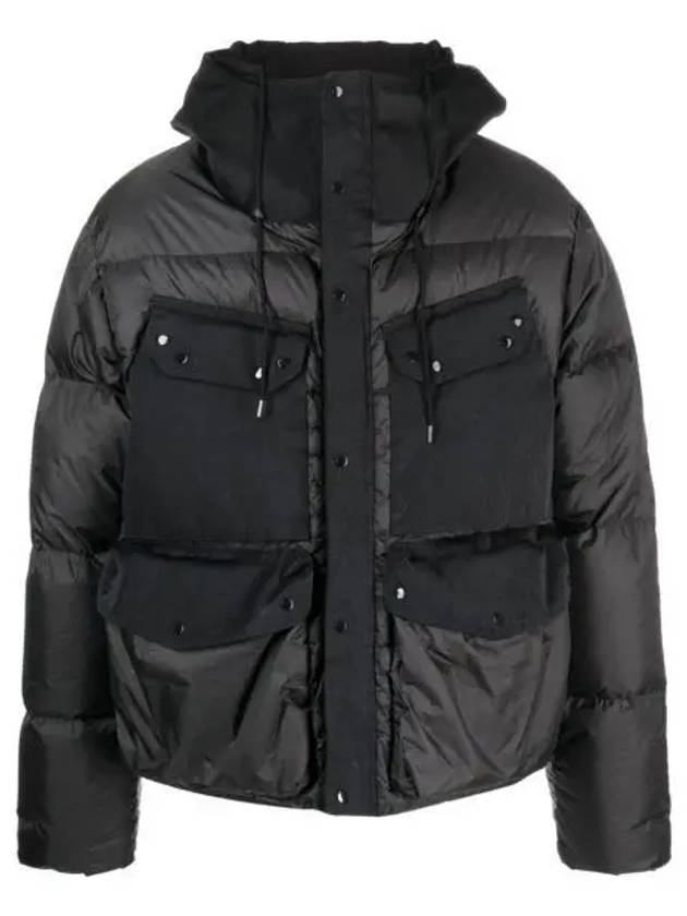 Wind Combo Down Anorak Black - TEN C - BALAAN 2