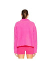 NEVE Fluffy Polo Knit 21H213KN601PINK - JACQUEMUS - BALAAN 4