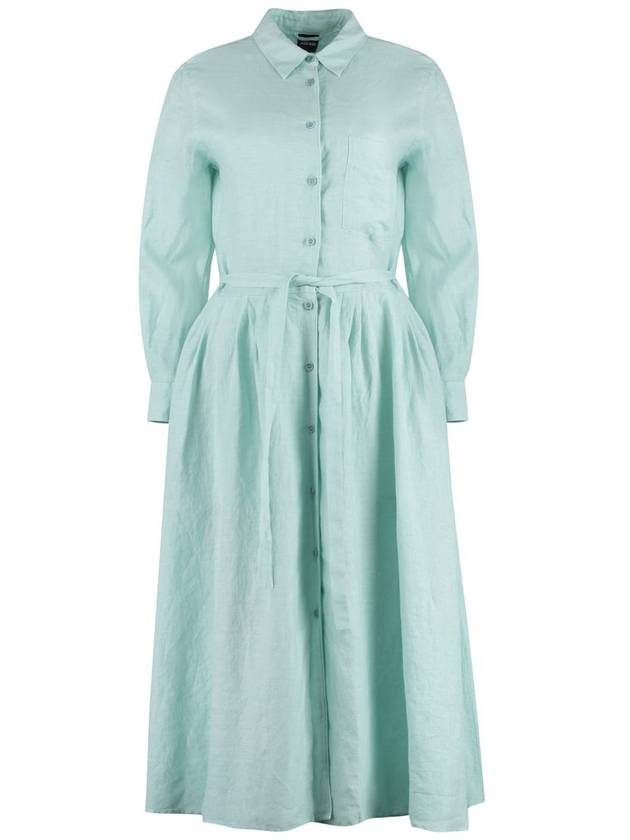 Aspesi Linen Shirtdress - ASPESI - BALAAN 1