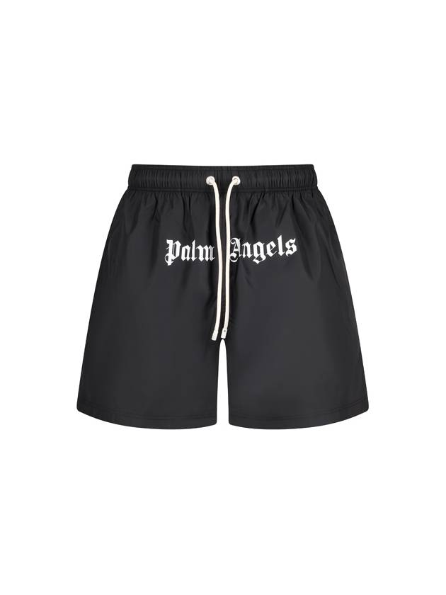 Swim Pants PMFD002S24FAB006 1001 BLACK - PALM ANGELS - BALAAN 2