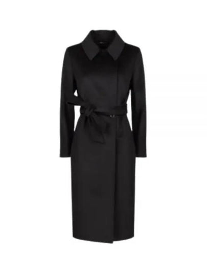 Bcollag Wool Double Coat Black - MAX MARA - BALAAN 2