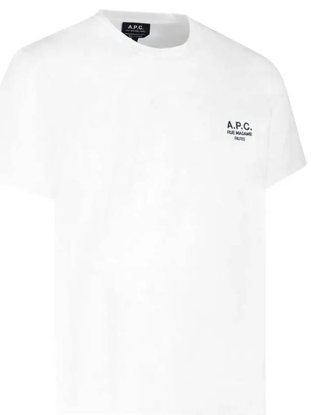 Raymond Short Sleeve T-shirt White - A.P.C. - BALAAN 5