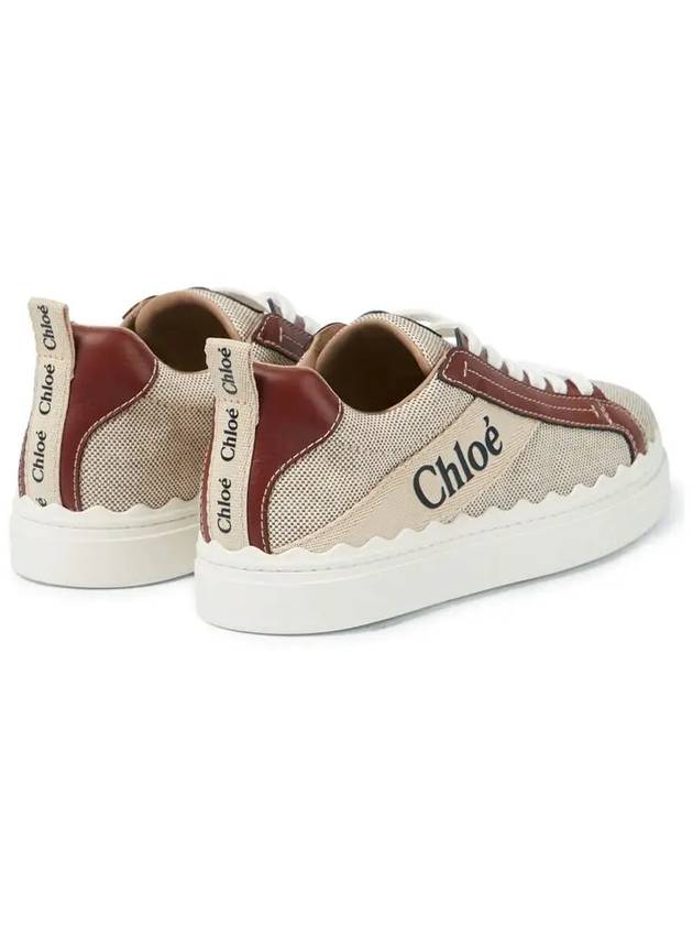 Lauren Leather Converse Low Top Sneakers Brown - CHLOE - BALAAN 4