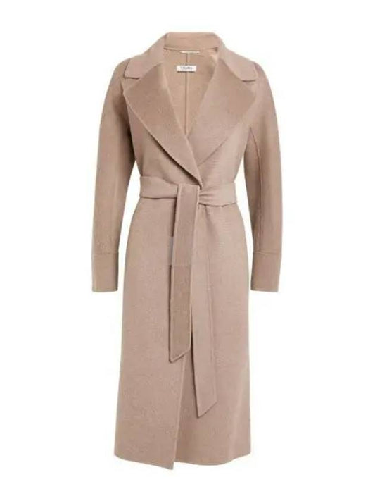 Zurigo Wool Cashmere Single Coat Brown - MAX MARA - BALAAN 2