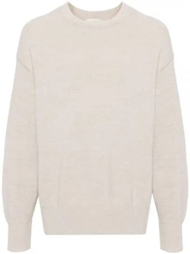 24 CORDE 5GG CREW NECK JUMPER CLOUD 1112 knit - STUDIO NICHOLSON - BALAAN 1