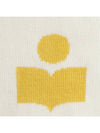 Siloki Logo Socks Ecru - ISABEL MARANT - BALAAN.
