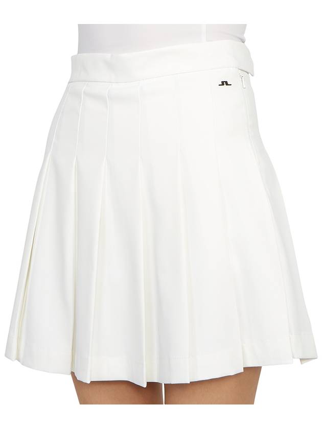 Women's Adina Golf Skirt White - J.LINDEBERG - BALAAN 9