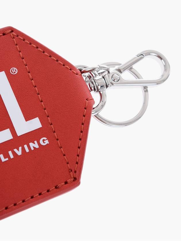 Task Bottle Leather Key Holder Red - DIESEL - BALAAN 10