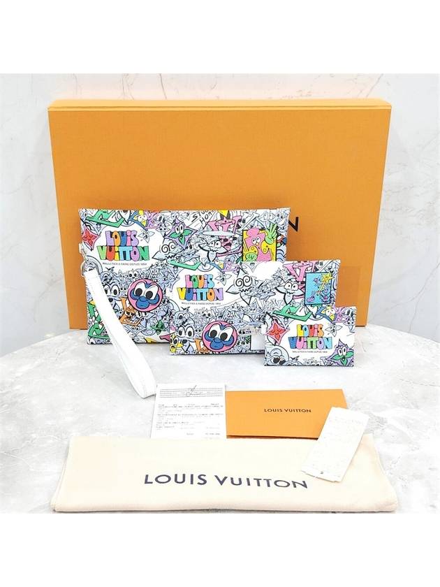 Lux You Comics Trio Envelope Pouch Bag M82014 - LOUIS VUITTON - BALAAN 8