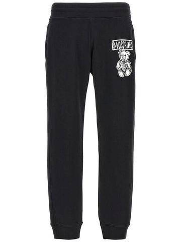 Moschino Logo Print Joggers - MOSCHINO - BALAAN 1