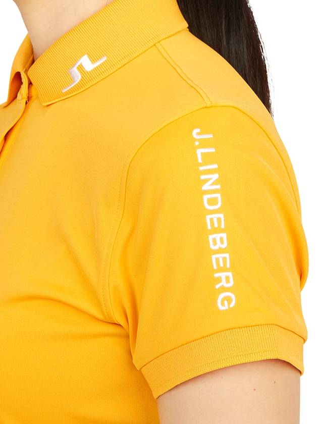 Tour Tech Short Sleeve Polo Shirt Navy - J.LINDEBERG - BALAAN 9