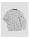 Lens Waffen Pocket Sweatshirt Gray - CP COMPANY - BALAAN 5