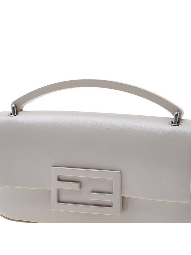 Baguette Phone Pouch Cross Bag White - FENDI - BALAAN 9