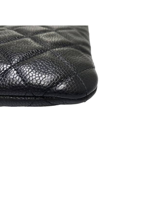 Women s A82545 Caviar Gold COCO Logo Classic Medium Clutch Bag - CHANEL - BALAAN 6