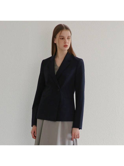 Side One Button Jacket Navy - SUBSET - BALAAN 2