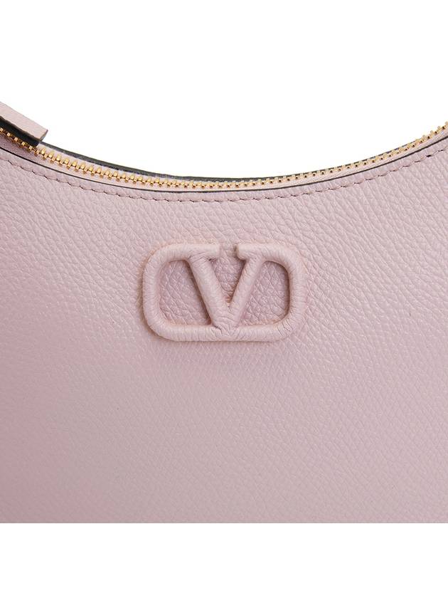 V logo signature women's hobo bag P0W19RQR 6E0 - VALENTINO - BALAAN 8