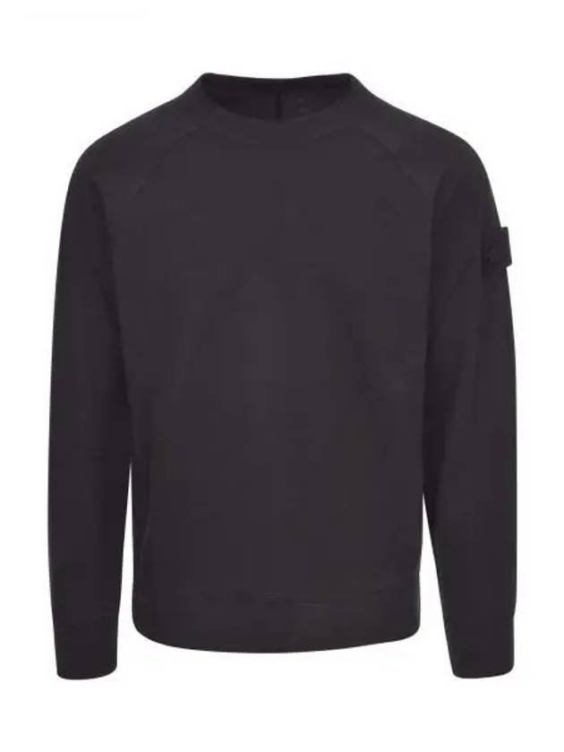 Compass Badge Sweatshirt Black - STONE ISLAND - BALAAN 2