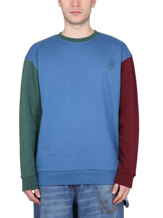 Colour Block Sweatshirt Blue - JW ANDERSON - BALAAN 1