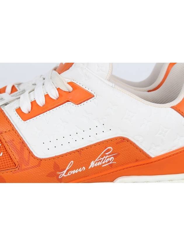 LV trainer sneakers orange 9 280 - LOUIS VUITTON - BALAAN 7