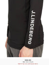 Men's Aello Soft Compression Long Sleeve T-Shirt Black - J.LINDEBERG - BALAAN 9