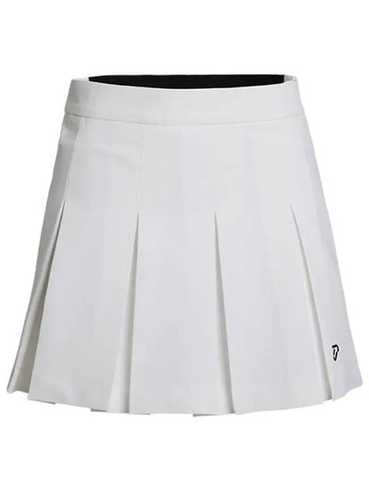 Basic Pleated Skirt IPL3MCU879 WH - IJP DESIGN - BALAAN 2