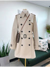 Women's Harbourne Classic Trench Coat Beige - BURBERRY - BALAAN.