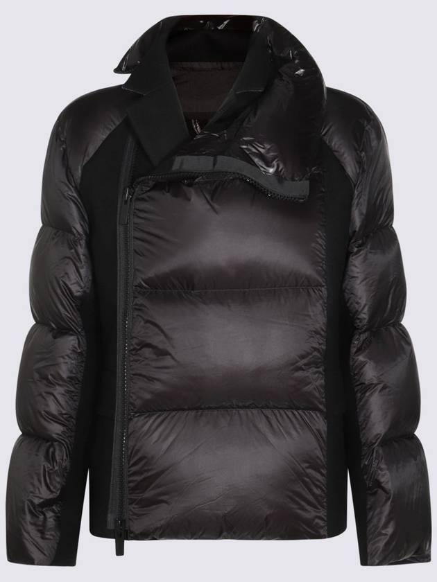 Sacai Black Nylon Down Jacket - SACAI - BALAAN 1