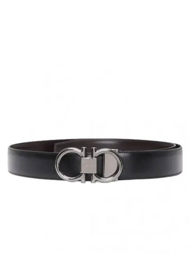 Ferragamo Gancini Reversible Belt Men s Waistband - SALVATORE FERRAGAMO - BALAAN 1