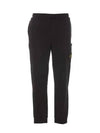 Compass Badge Capered Track Pants Black - STONE ISLAND - BALAAN 2