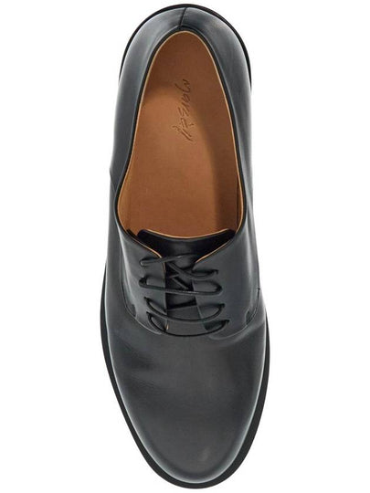 black calf leather derby shoes with glossy finish - MARSELL - BALAAN 2