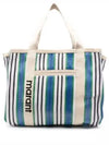 Warden Striped Tote Bag Blue - ISABEL MARANT - BALAAN 2