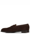 Mink Piccadally Suede Flat Loafers E PICCADILLY 184 - EDWARD GREEN - BALAAN 2