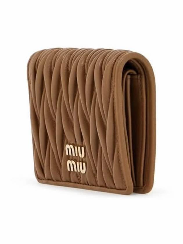 24 F W MATELASSE Leather Small Wallet 5MV2042FPPF098L B0271176539 - MIU MIU - BALAAN 4