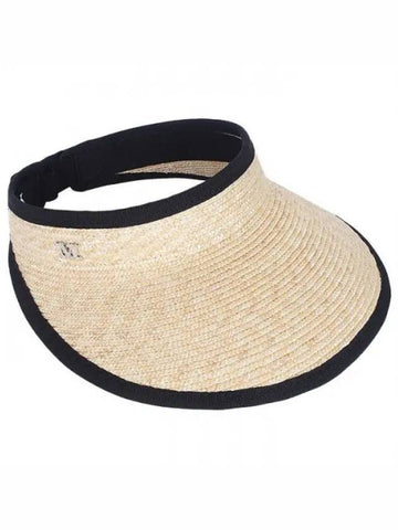 Beachwear Women s Manila Visor Hat Paglianero 001 270745 1119117 - MAX MARA - BALAAN 1