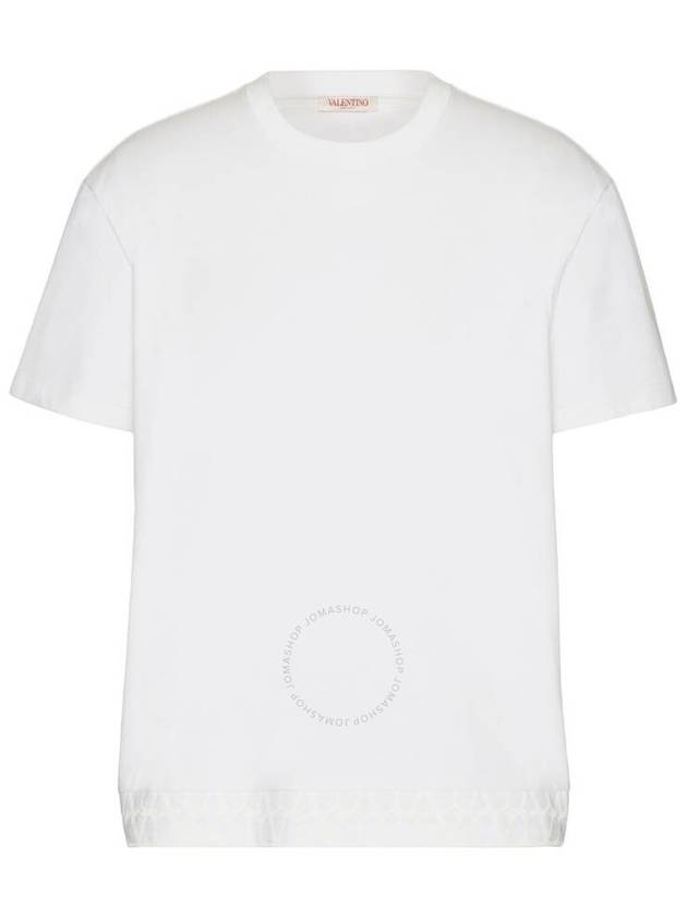 Valentino Toile Iconographe Detail Cotton T-Shirt, Size Small - VALENTINO - BALAAN 1