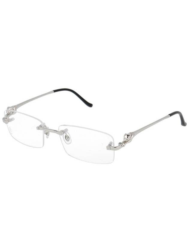 Rectangular Rimless Glasses CT0281O 002 - CARTIER - BALAAN 3