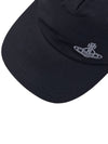 Embroidered ORB Logo Classic Ball Cap Black - VIVIENNE WESTWOOD - BALAAN 8