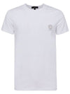 Medusa Logo Print Under Short Sleeve T-Shirt White - VERSACE - BALAAN 1