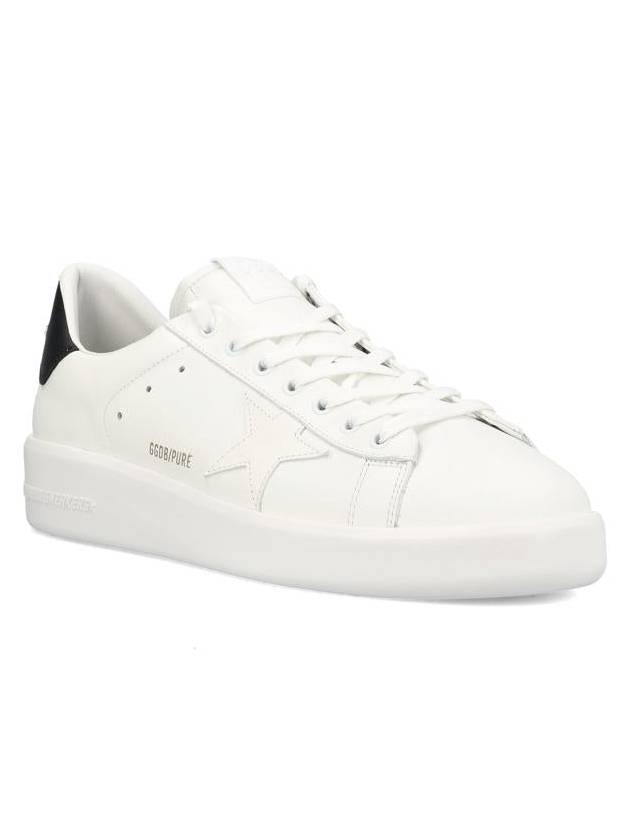 Purestar Black Tab Low Top Sneakers White - GOLDEN GOOSE - BALAAN 3