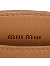 Materasse Nappa Leather Card Wallet Caramel - MIU MIU - BALAAN 6