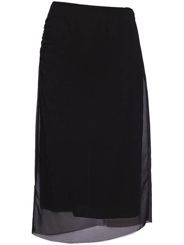 Prada Skirts Black - PRADA - BALAAN 1