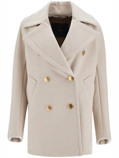 Bertha cashmere double coat beige - MAX MARA - BALAAN 1