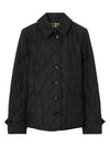 Diamond Quilted Thermoregulated Jacket Black - BURBERRY - BALAAN 2