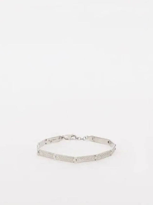 Jacob Co Logo Bracelet Men s SS23A38B SILVER 1038548 - SUPREME - BALAAN 1