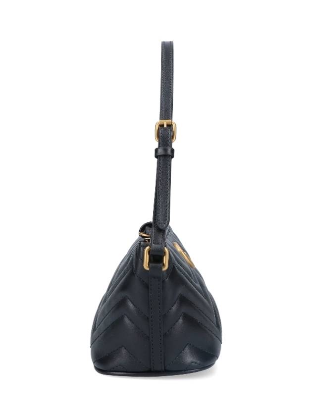 GG Marmont Shoulder Bag Black - GUCCI - BALAAN 6