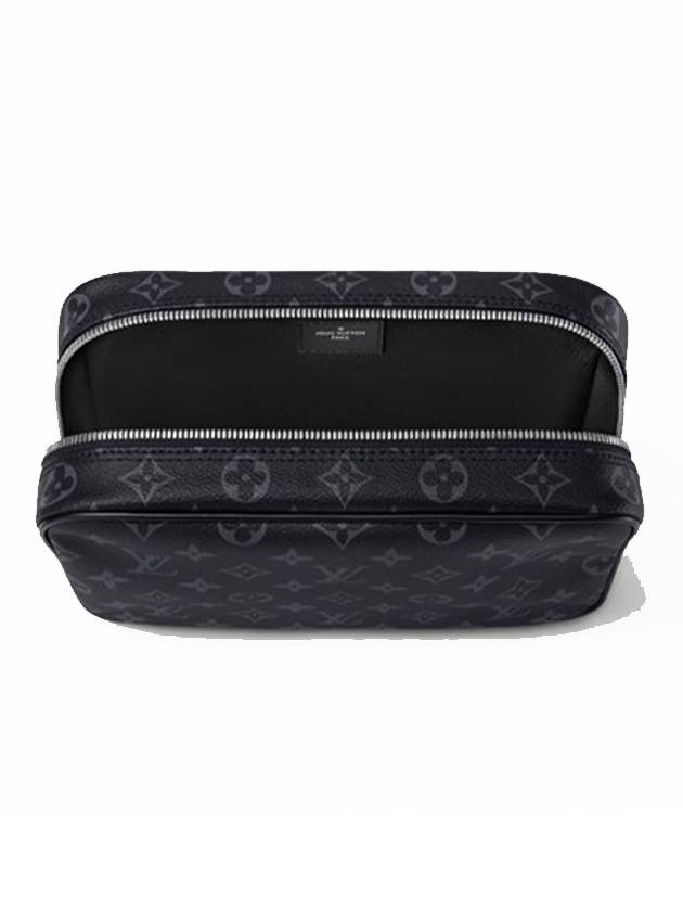 Toilet Monogram Eclipse GM Pouch Bag Black - LOUIS VUITTON - BALAAN 4